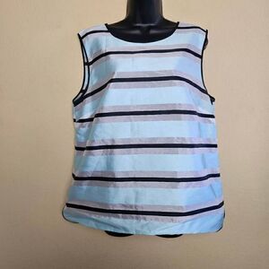 NWOT Halogen Striped Top 